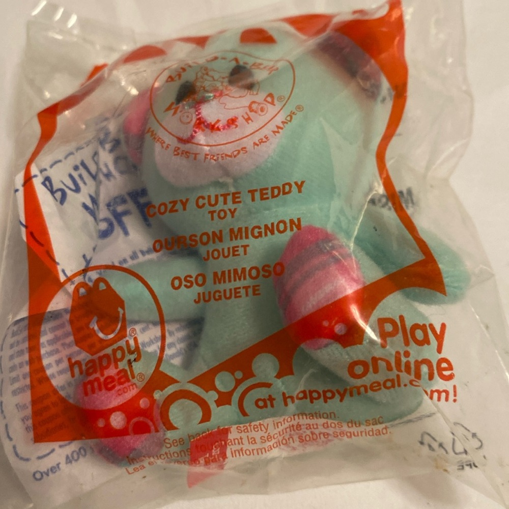 Build a Bear Happy Meal Toy